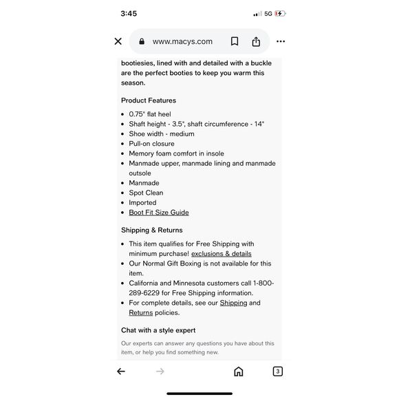 Juicy Couture Klaire Slip On Boots Black Buckle Women’s 8 New - Picture 11 of 12